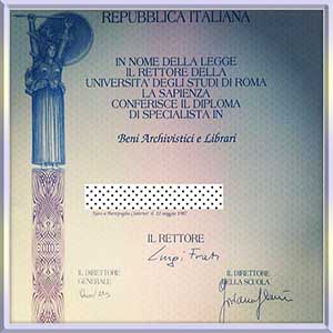 ,University-of-Rome,Italy-diploma-意大利罗马大学毕业照