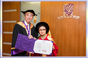 Chinese-University-of-Hong-Kong-diploma-香港中文大学毕业照