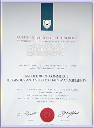 Curtin-University-diploma-科廷大学毕业照