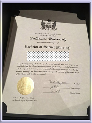 Dalhousie-University-in-Canada-diploma-加拿大戴尔豪斯大学毕业照
