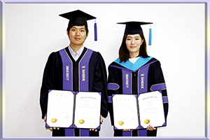 Dankook-University-diploma-檀国大学毕业照