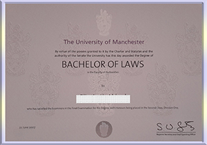 Manchester-University,-diploma-曼彻斯特大学毕业照