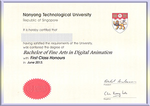 Nanyang-Polytechnic-diploma-新加坡南洋理工大学毕业照