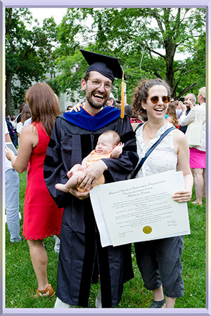 Princeton-University-diploma-普林斯顿大学毕业照