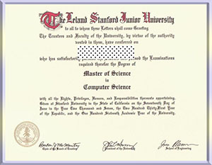 Stanford-diploma-斯坦福大学毕业照