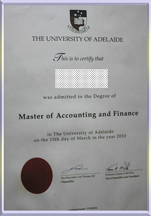 University-of-Adelaide-diploma-阿德雷德大学毕业照