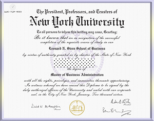 at-New-York-University-diploma-纽约大学毕业照