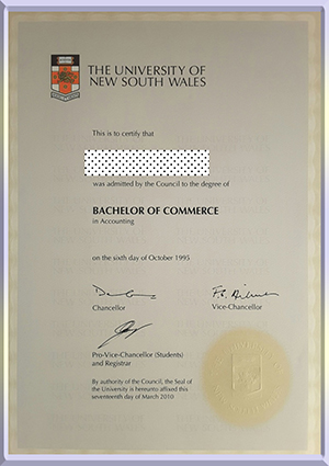 of-new-South-Wales-University-diploma-新南威尔士大学毕业照